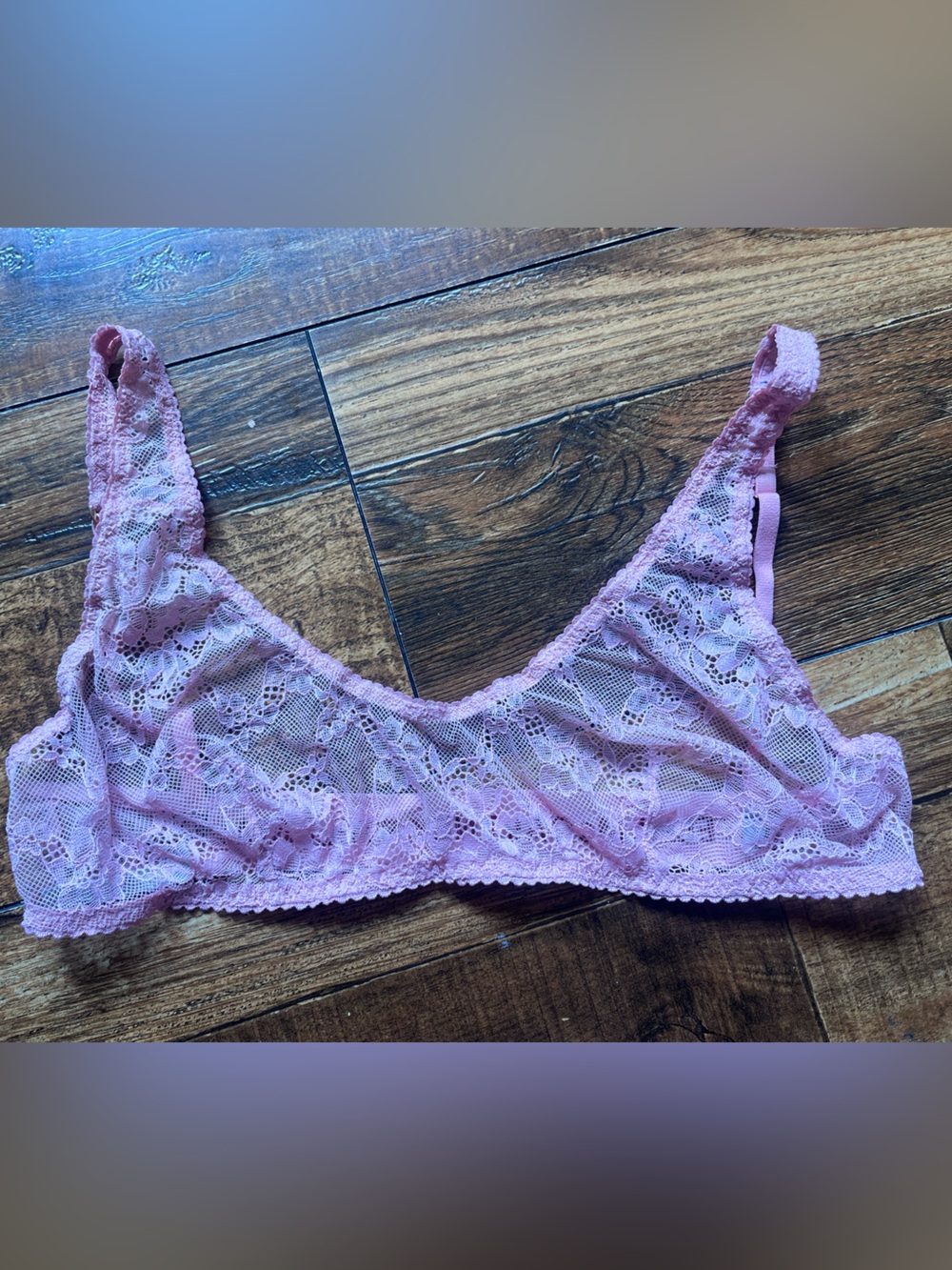 Stella McCartney Pink Lace Bralette
